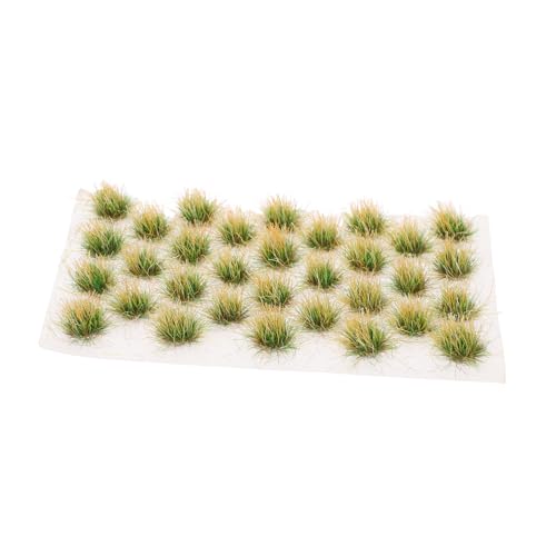 Holibanna 1 Satz Modell Sandtisch Rasen Bastelgras Kleine Grasbüschel Künstliches Gras Zum Basteln Simulationsgras-Miniatur Miniaturgras Grasbüschel Miniatur Modellgras Plastik von Holibanna