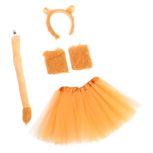 Holibanna 1 Satz Partyzubehör Löwen-cosplay-kostüm Cosplay Stirnband Cosplay-schwanzstütze, Stirnband Und Stirnband Plüsch Holibanna 1 Satz Partyzubehör Löwen-cosplay-kostüm Cosplay Stirnband Cosplay-schwanzstütze, Stirnband Und Stirnband Plüsch von Holibanna