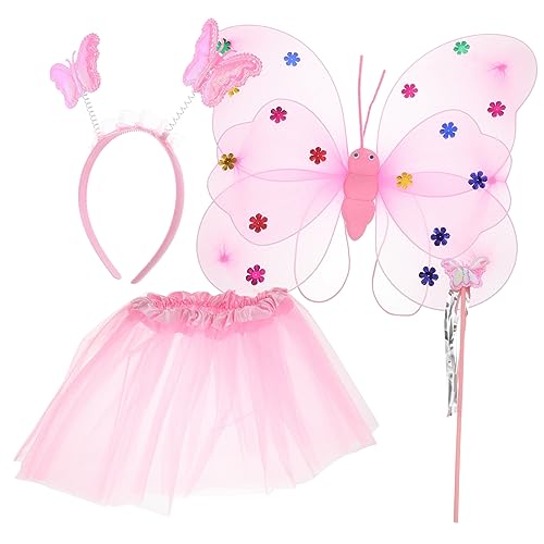Holibanna 1 Satz Rock Mit Schmetterlingsflügeln Klein Tutu-rock Party Feenrock Märchenkostüm Für Feenflügel Weihnachtsdeko Märchenkostüm Für Mädchen Feenkleid Schirmgewebe Rosa Holibanna 1 Satz Rock Mit Schmetterlingsflügeln Klein Tutu-rock Party Feenrock Märchenkostüm Für Feenflügel Weihnachtsdeko Märchenkostüm Für Mädchen Feenkleid Schirmgewebe Rosa von Holibanna