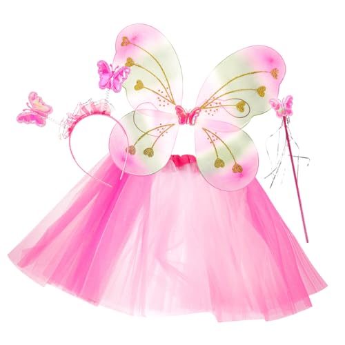 Holibanna 1 Satz Schmetterlings-Stirnband für Mädchen Flügel Ballettröckchen Tanzaufführungskleidung für Regenbogenrock Kinderbekleidung Schmetterling Kostüm Cosplay Prop Polyester Holibanna 1 Satz Schmetterlings-Stirnband für Mädchen Flügel Ballettröckchen Tanzaufführungskleidung für Regenbogenrock Kinderbekleidung Schmetterling Kostüm Cosplay Prop Polyester von Holibanna