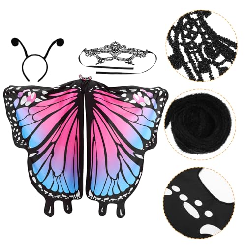 Holibanna 1 Satz Schmetterlings-schal-set Schmetterlingskostüm Für Erwachsene Bienenkostüm Schmetterlingsflügel Für Erwachsene Schmetterlings-kit Schmetterling Dekorationen Polyester Holibanna 1 Satz Schmetterlings-schal-set Schmetterlingskostüm Für Erwachsene Bienenkostüm Schmetterlingsflügel Für Erwachsene Schmetterlings-kit Schmetterling Dekorationen Polyester von Holibanna