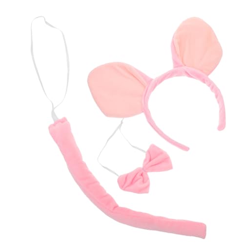 Holibanna 1 Satz Schweine-rollenspiel-requisiten Schweine-stirnband Fliege Schweine-cosplay-zubehör Für Halloween-partykostüm Und Kostümpartys von Holibanna