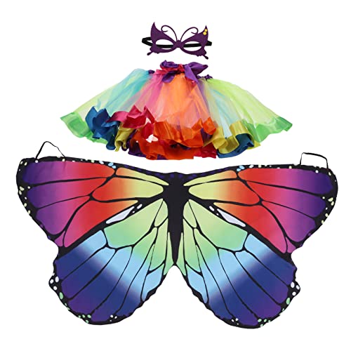 Holibanna 1 Satz Tutu-rock Zarte Kleidung Flügelkostüm Kinderanzug Cosplay-kleidung Kinderpartykostüm Performance-bekleidung Schöner Rock Cosplay-accessoire Für Polyester Holibanna 1 Satz Tutu-rock Zarte Kleidung Flügelkostüm Kinderanzug Cosplay-kleidung Kinderpartykostüm Performance-bekleidung Schöner Rock Cosplay-accessoire Für Polyester von Holibanna