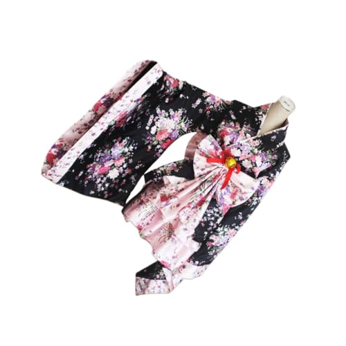 Holibanna 1 Satz kleidung Japanischer Stil Dienstmädchen-Outfit 6-teiliges Set Kimono Damen Rosa von Holibanna