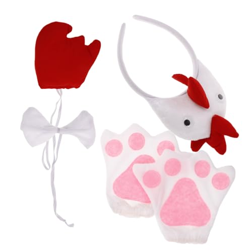 Holibanna 1 Satz tierische Kopfbedeckung geburtstagsdekoration lustiges Huhn Kostüm für Hühnerkostüm für Kükenschwanzstütze Kükenkostüm für Party Stoff Holibanna 1 Satz tierische Kopfbedeckung geburtstagsdekoration lustiges Huhn Kostüm für Hühnerkostüm für Kükenschwanzstütze Kükenkostüm für Party Stoff von Holibanna
