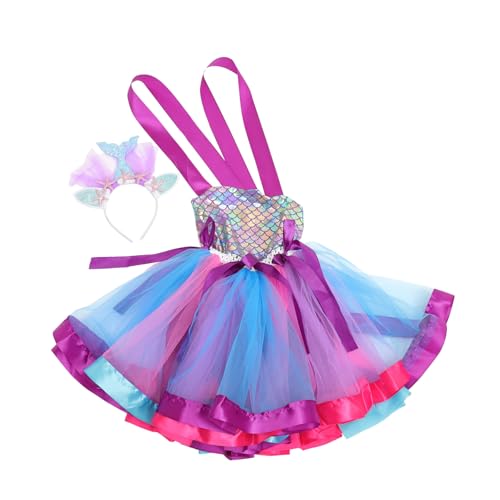Holibanna 1 Set Mädchen Meerjungfrauenkleid Kostüm Meerjungfrau Tüllkleid Kleine Mädchen Meerjungfrauenkleid Für Meerjungfrauen Geburtstags Outfits Meerjungfrauen Stirnband Halloween Holibanna 1 Set Mädchen Meerjungfrauenkleid Kostüm Meerjungfrau Tüllkleid Kleine Mädchen Meerjungfrauenkleid Für Meerjungfrauen Geburtstags Outfits Meerjungfrauen Stirnband Halloween von Holibanna
