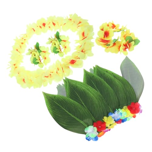 Holibanna 1 Set Realistische Hawaiianische Blätterrock Mit Buntem Blumenkranz Für Hawaii Themen Party Dekorationen Perfekte Partyversorgung Für Hula Strand Und Tropische Feiern Holibanna 1 Set Realistische Hawaiianische Blätterrock Mit Buntem Blumenkranz Für Hawaii Themen Party Dekorationen Perfekte Partyversorgung Für Hula Strand Und Tropische Feiern von Holibanna