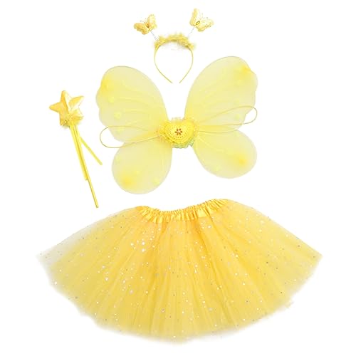Holibanna 1 Set Schmetterlingsflügel Vierteiliges Set Girlbutterfly Mädchen Feenkostüm Feenrock Glitzernde Prinzessin Feenkostüme Mädchen Prinzessin Leuchtendes Tutu Damen Tutu Aus Holibanna 1 Set Schmetterlingsflügel Vierteiliges Set Girlbutterfly Mädchen Feenkostüm Feenrock Glitzernde Prinzessin Feenkostüme Mädchen Prinzessin Leuchtendes Tutu Damen Tutu Aus von Holibanna
