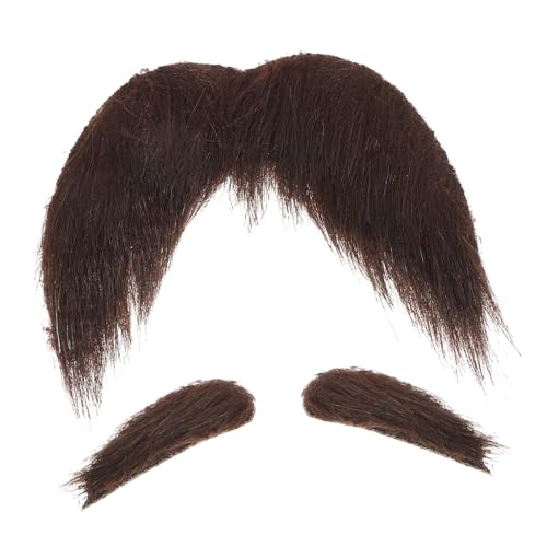 Holibanna Cosplay-Accessoires Für Männer Selbstklebendes Augenbrauen Set Für Old Man Lustige Cosplay Accessoires Für Karneval Halloween Partys Augenbrauen + 1 OPP von Holibanna