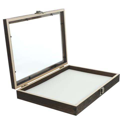 Holibanna 1 Set-box Kästchen Mit Insektenproben Vitrine Für Schmetterling Zuckerrohr-boxen- Schmetterlingsanzeige Fehleranzeige Für Musterkoffer Gerahmte Rustikal Hölzern von Holibanna