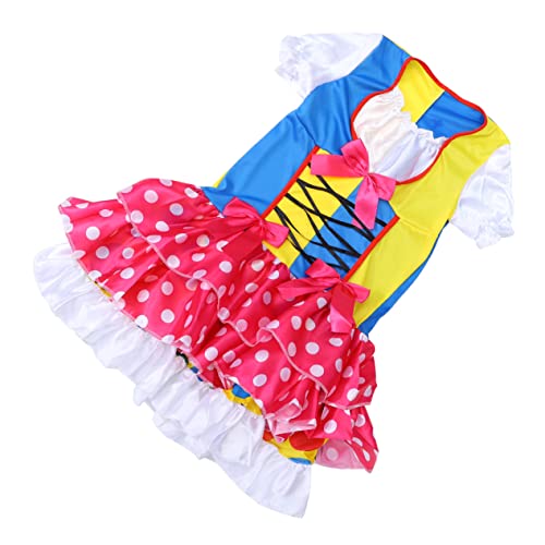 Holibanna Cosplay-kostüm Clown-outfits Material mit Weicher Textur für Halloween-partys und Zum Anziehen. von Holibanna