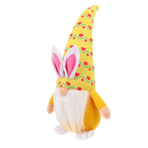 Holibanna 1 Stück Elfenpuppendekoration Plüschkaninchen Hase ausgestopftes Kaninchen Animal Figures Cuddly Bunny ostegeschenke Osterpuppenspielzeug Puppe mit Ostermotiv PP Baumwolle Yellow Holibanna 1 Stück Elfenpuppendekoration Plüschkaninchen Hase ausgestopftes Kaninchen Animal Figures Cuddly Bunny ostegeschenke Osterpuppenspielzeug Puppe mit Ostermotiv PP Baumwolle Yellow von Holibanna