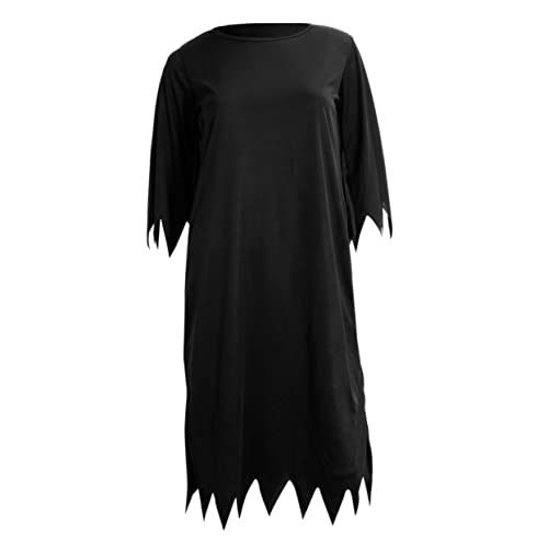 Holibanna 1PC Halloween Kostü Todesschneider Robe Für Cosplay Und Maskerade Gruselige Geisterverkleidung Für Ideal Für Halloween Partys Und Rollenspiele von Holibanna