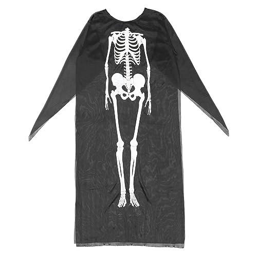 Holibanna 1 Stück Halloween Kostüme Cosplay Outfit Skelett Kostüm Erwachsene Make Up Umhang Halloween Performance Outfit Gruseliges Skelett Gewand Halloween Mantel Holibanna 1 Stück Halloween Kostüme Cosplay Outfit Skelett Kostüm Erwachsene Make Up Umhang Halloween Performance Outfit Gruseliges Skelett Gewand Halloween Mantel von Holibanna