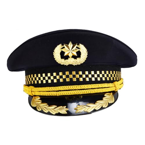 Holibanna Rollenspielhut Für Cosplay Airline-uniform Bequem Schwarz 57 1 Stück Holibanna Rollenspielhut Für Cosplay Airline-uniform Bequem Schwarz 57 1 Stück von Holibanna