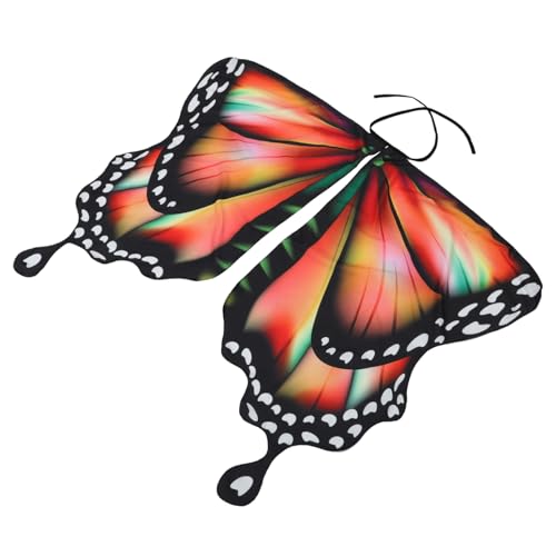 Holibanna Schmetterlinge Flügel Schal Cape Jungen und Mädchen Halloween Kostüme Polyester Party Wear Festival Outfit von Holibanna