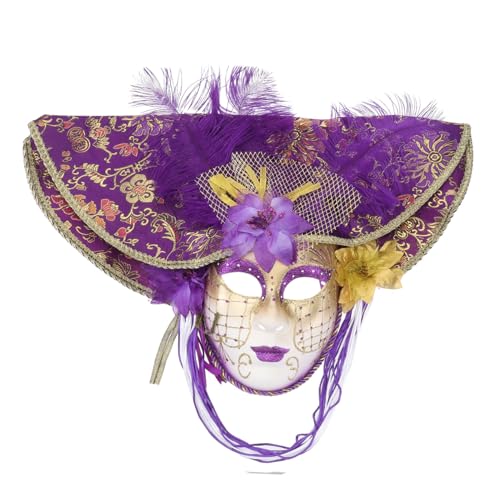 Holibanna 1 Stück große Hutmaske halloween masken halloweenmaske Gesichtsmaske masken erwachsene halloween masks frauen gesichtsabdeckung große Huthülle Venezianische Plastik Holibanna 1 Stück große Hutmaske halloween masken halloweenmaske Gesichtsmaske masken erwachsene halloween masks frauen gesichtsabdeckung große Huthülle Venezianische Plastik von Holibanna