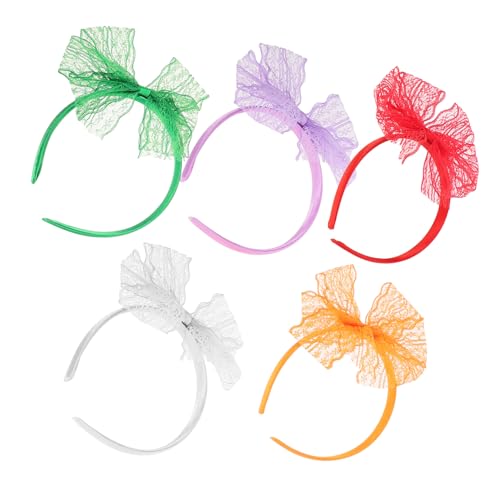 Holibanna 10 Stück Teiliges Spitzen stirnband Schleife Modische Haaraccessoires für Junge Mädchen und Frauen Bequemes Langlebiges Material für Partys Kostüme und Cosplay Holibanna 10 Stück Teiliges Spitzen stirnband Schleife Modische Haaraccessoires für Junge Mädchen und Frauen Bequemes Langlebiges Material für Partys Kostüme und Cosplay von Holibanna