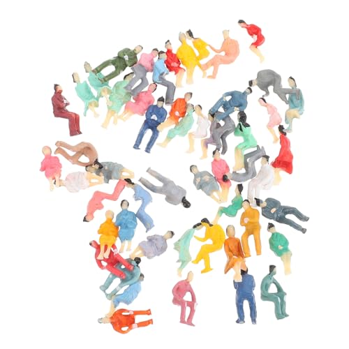 Holibanna 100 Stück Miniaturfiguren Kunststoff für Sandtische Farbige DIY Charaktere für Modelleisenbahnen und Architekturprojekte Langlebig und Realistisch für Schulprojekte Holibanna 100 Stück Miniaturfiguren Kunststoff für Sandtische Farbige DIY Charaktere für Modelleisenbahnen und Architekturprojekte Langlebig und Realistisch für Schulprojekte von Holibanna