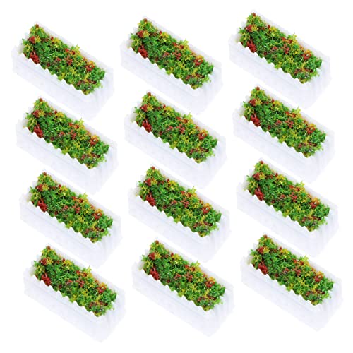Holibanna 12 Stück Teiliges Mini Blumenbeete mit Kunstblumen Realistische DIY Dekoration für Puppenhäuser und Miniaturszenen Landschaftsornament zur Verschönerung von Innenräumen Holibanna 12 Stück Teiliges Mini Blumenbeete mit Kunstblumen Realistische DIY Dekoration für Puppenhäuser und Miniaturszenen Landschaftsornament zur Verschönerung von Innenräumen von Holibanna