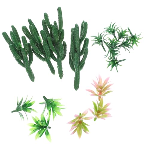 Holibanna 18 Stück Miniatur-topfpflanzen Simulation DIY Blättermodell Waldtiere-Figuren-Modell-bäume-bausatz Miniaturpuppenhauspflanzen Kaktus-miniaturfiguren Mini -bäume Modellbäume Plastik Holibanna 18 Stück Miniatur-topfpflanzen Simulation DIY Blättermodell Waldtiere-Figuren-Modell-bäume-bausatz Miniaturpuppenhauspflanzen Kaktus-miniaturfiguren Mini -bäume Modellbäume Plastik von Holibanna