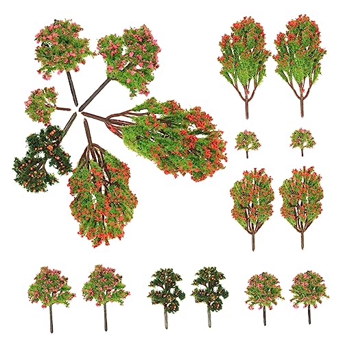 Holibanna 18 Stück Teiliges Set Künstlicher Baum Modell für Miniatur Landschaften für Sandtisch Layouts und Kreative Dioramen Dekorationen Hochwertigem Holibanna 18 Stück Teiliges Set Künstlicher Baum Modell für Miniatur Landschaften für Sandtisch Layouts und Kreative Dioramen Dekorationen Hochwertigem von Holibanna