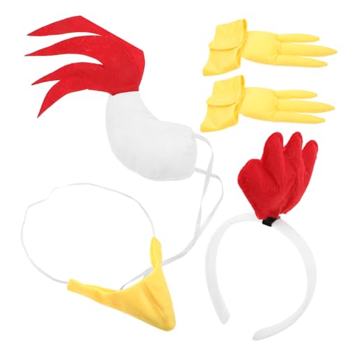 Holibanna 1Satz Easter Chick Kostüm Set mit Haarreif Klaue für Erwachsene und Kostümaccessoires für Ostern und Cosplay von Holibanna