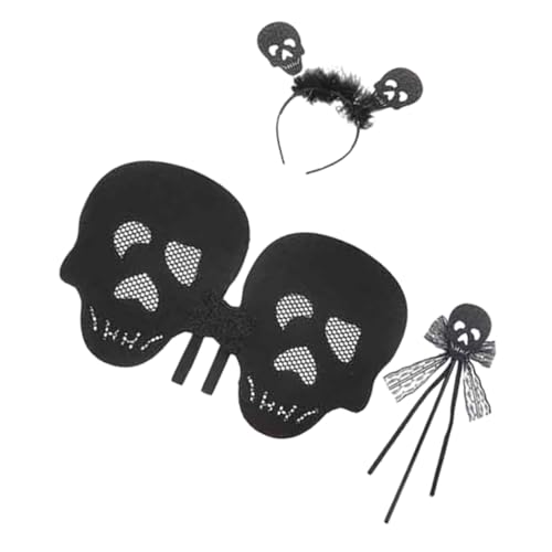 Holibanna 1Satz Halloween Set Mit Haarreifen Zauberstab Farbenfrohes Cosplay Kostümzubehör Für Mottopartys Schulaufführungen Kreative Rollenspiele von Holibanna