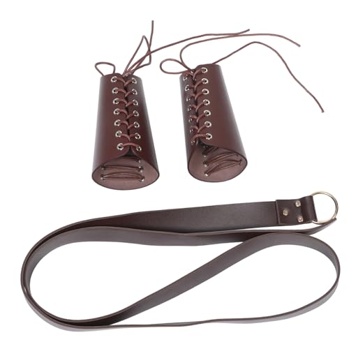 Holibanna 1Satz Hüftgurt mit Verstellbaren Armschützern Renaissance Zubehör für Herren Mittelalterliches Kostüm für Cosplay Teilig Hüftgurt Handgelenkschoner Holibanna 1Satz Hüftgurt mit Verstellbaren Armschützern Renaissance Zubehör für Herren Mittelalterliches Kostüm für Cosplay Teilig Hüftgurt Handgelenkschoner von Holibanna
