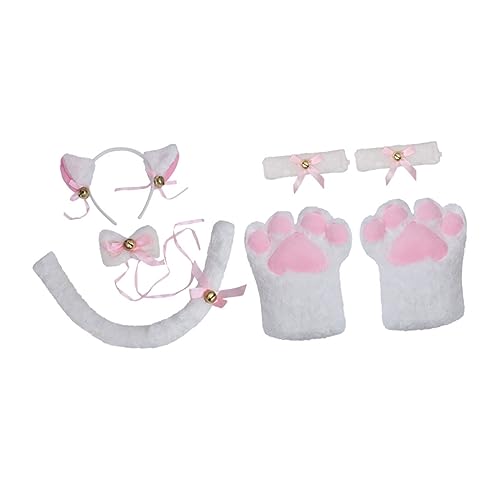 Holibanna 1Satz Katzenkostüm Mit Haarreif Pfotenhandschuhen Halsband Für Karneval Halloween Kostümpartys Exquisites Tierkostüm Zubehör Für Unvergessliche Auftritte Holibanna 1Satz Katzenkostüm Mit Haarreif Pfotenhandschuhen Halsband Für Karneval Halloween Kostümpartys Exquisites Tierkostüm Zubehör Für Unvergessliche Auftritte von Holibanna
