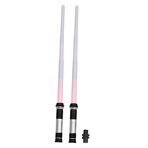 Holibanna 1Satz Luminous Swords Spielzeugset Für Einziehbare LED Lichtschwerter Mit Farben Cosplay Requisiten Für Geburtstagsfeiern Weihnachten Sicheres Unterhaltsames von Holibanna