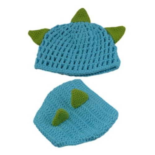 Holibanna 1Satz Neugeborenen Dinosaurier Strick Outfit Teiliges Für Babyfotografie Hübsches Kostüm Mit Hut Hose Für Erinnerungsfotos Holibanna 1Satz Neugeborenen Dinosaurier Strick Outfit Teiliges Für Babyfotografie Hübsches Kostüm Mit Hut Hose Für Erinnerungsfotos von Holibanna
