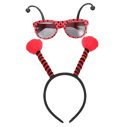 Holibanna 1Satz Stirnband mit Brille Haaraccessoire für Cosplay Party Dekoration für Fasching Halloween Besondere Anlässe Holibanna 1Satz Stirnband mit Brille Haaraccessoire für Cosplay Party Dekoration für Fasching Halloween Besondere Anlässe von Holibanna