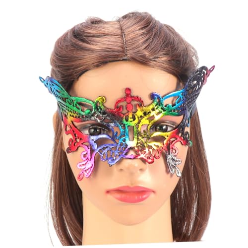 Holibanna 1stk Augenmaske Aus Venezianischer Spitze Gold Goldene Augenmaske Maskerade-maske Für Paare Abschlussball-ball-bar-kostüm-party-zubehör Karnevalsmasken Mann Kleidung Halloween von Holibanna