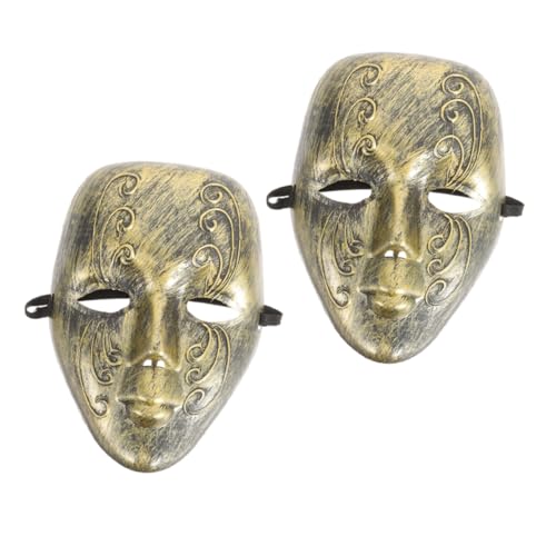 Holibanna 2 Elegante Vollgesichtsmasken Für Maskenbälle Geeignet Für Männer Und Frauen Ideal Für Halloween Und Cosplay Holibanna 2 Elegante Vollgesichtsmasken Für Maskenbälle Geeignet Für Männer Und Frauen Ideal Für Halloween Und Cosplay von Holibanna