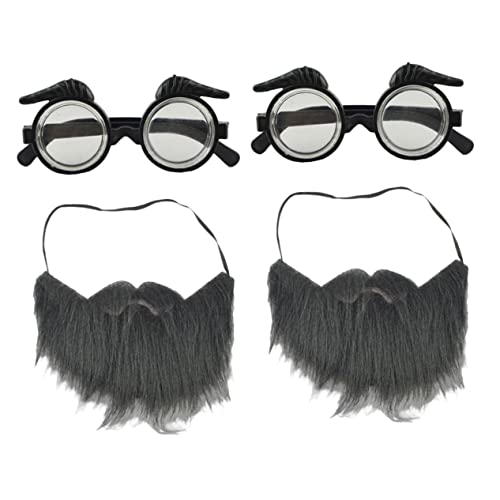 Holibanna Cosplay-männer-accessoires Set Mit Falschem Bart Und Brille Partygeschenk Für Alle Altersgruppen Holibanna Cosplay-männer-accessoires Set Mit Falschem Bart Und Brille Partygeschenk Für Alle Altersgruppen von Holibanna