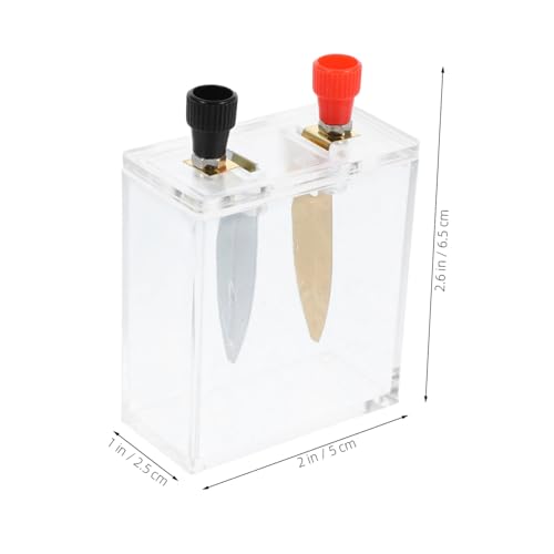 Holibanna 2 Sätze Batterie Experimentierkit für Klassenzimmer Wiederverwendbares Stem Lehrmaterial Umfassendes Wissenschaftsset zur Praktischen Stromerzeugung Demonstration von Holibanna