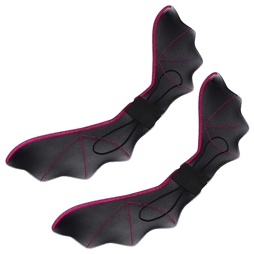 Holibanna 2 Stück Fledermausflügel Halloween-gefälligkeiten Für Cosplay-flügel Cosplay-accessoires Für Halloween Halloween-fledermaus-kostüm Halloween-partygeschenke Polyester von Holibanna