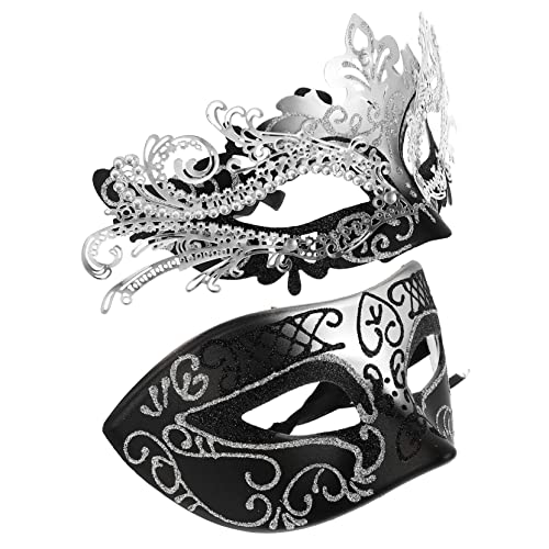 Holibanna 2 Stück Halloween-Maske Masken Halloween-Spitzenmaske für Frauen Maskerade Augenabdeckung Gesicht halloween costume halloween kleidung Cosplay-Maske Halloween-Party-Maske Plastik von Holibanna