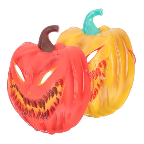 Holibanna 2 Stück Halloween-Maske Zubehör für Halloween-Kostümpartys Halloween- Partymasken Dekore halloween costume halloween kleidung Halloween -Requisite stylische Masken Plastik von Holibanna