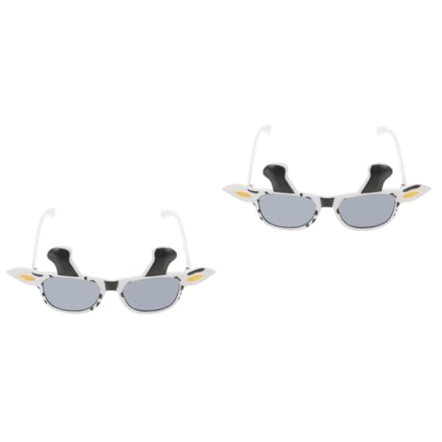 Holibanna 2 Stück Lustige Kuhbrille für Partys Extravaganter Kuh Accessoire mit Großen Augen für Halloween Geburtstagsfeiern und Maskenbälle Langlebig und Sicher Pc Material von Holibanna