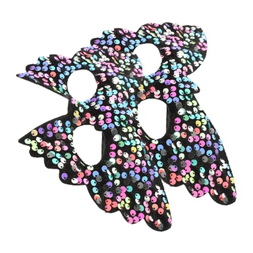 Holibanna 2 Stück Pailletten-schmetterlingsmaske Augenmaske Kostüm Maske Für Maskerade-party Halloween-maske Maskenballmaske Für Damen Maske Für Frauen Männer Maskieren Maskerade Pvc Holibanna 2 Stück Pailletten-schmetterlingsmaske Augenmaske Kostüm Maske Für Maskerade-party Halloween-maske Maskenballmaske Für Damen Maske Für Frauen Männer Maskieren Maskerade Pvc von Holibanna