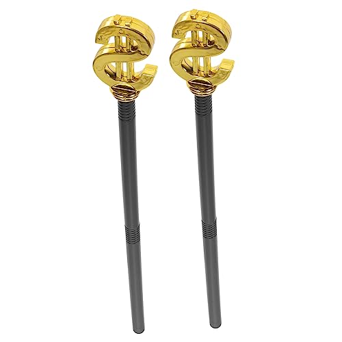 Holibanna 2 Stück -Requisiten Gehen Cosplay Spazierstock Halloween dekorativer Stock Cosplay-Dekoration Halloween-Kostüm dekorative Rohrstütze Stock für Cosplay Plastik Holibanna 2 Stück -Requisiten Gehen Cosplay Spazierstock Halloween dekorativer Stock Cosplay-Dekoration Halloween-Kostüm dekorative Rohrstütze Stock für Cosplay Plastik von Holibanna