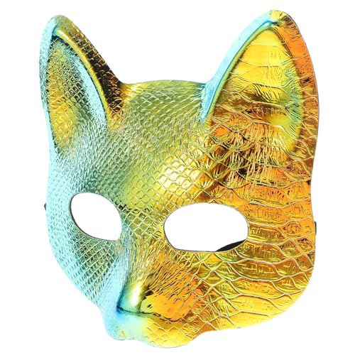 Holibanna 2 Stück Teiliges Fox Leichte Kunststoff-halbgesichtsmaske für Halloween und Karneval Atmungsaktives Tier-cosplay-accessoire Vielseitig für Party und Bühnenauftritte Geeignet Holibanna 2 Stück Teiliges Fox Leichte Kunststoff-halbgesichtsmaske für Halloween und Karneval Atmungsaktives Tier-cosplay-accessoire Vielseitig für Party und Bühnenauftritte Geeignet von Holibanna