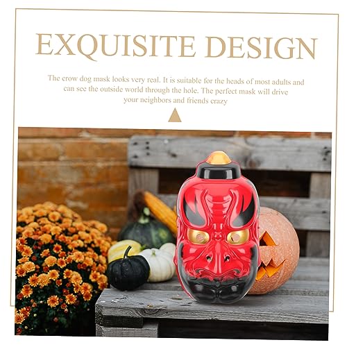 Holibanna 2 Stück Teiliges Japanisches Tengu Cosplay Maskenset Kunststoff Realistische Party und Maskerade Masken für Erwachsene Komfortabel Sitzend für Halloween Fasching und Kostümpartys Holibanna 2 Stück Teiliges Japanisches Tengu Cosplay Maskenset Kunststoff Realistische Party und Maskerade Masken für Erwachsene Komfortabel Sitzend für Halloween Fasching und Kostümpartys von Holibanna