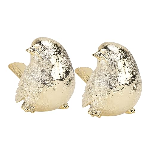 Holibanna 2 Stück Vogelfiguren Aus Kunstharz Bunte Vogelornamente Für Tischdekoration Lichtecht Und Langlebig Für Schlafzimmer Und Wohnzimmer Kunstharz Deko Für Zuhause von Holibanna