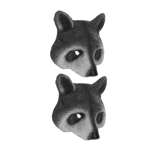 Holibanna 2 Stück Waschbär Halbgesichtsmasken Realistische Tier-masquerade-masken für Halloween Karneval Cosplay Leichtes Atmungsaktives Material Komfortabel für Lange Partys Holibanna 2 Stück Waschbär Halbgesichtsmasken Realistische Tier-masquerade-masken für Halloween Karneval Cosplay Leichtes Atmungsaktives Material Komfortabel für Lange Partys von Holibanna