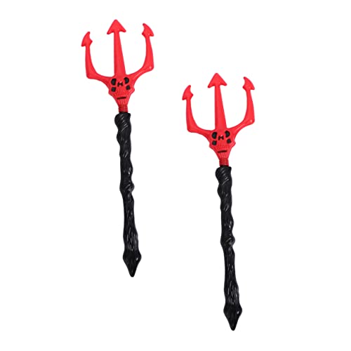 Holibanna Teufelsgabel-kostüm-Requisiten Für Jungen Und Mädchen Für Halloween Und Cosplay. Robustes Kunststoffspielzeug Mit Gewindedesign von Holibanna