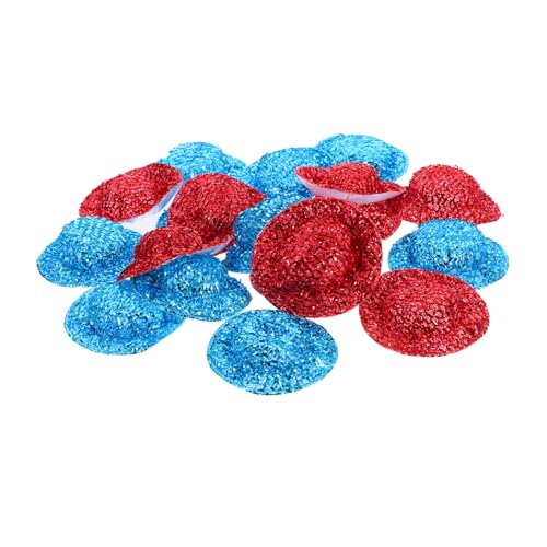 Holibanna 20Stücke Kawaii Plüschkopfbedeckung für Bastelprojekte Sommer Accessoire Leuchtenden Farben Dekoration für Partys und Freizeitaktivitäten von Holibanna