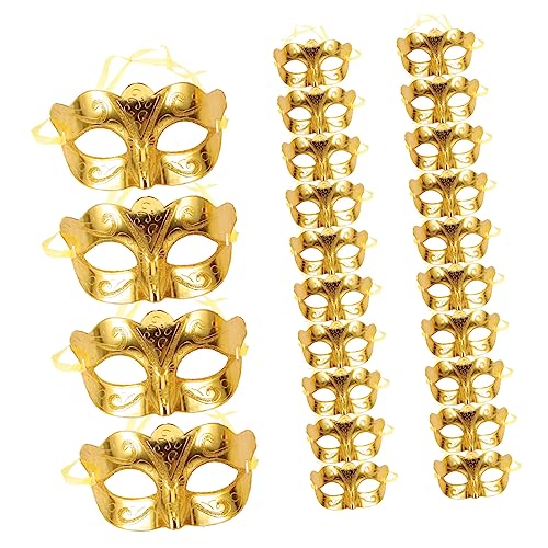 Holibanna 24 Stück Teiliges Mini Masken für Damen Halloween Dekorative Kostüm Masken aus Hochwertigem Material Vielseitig für Cosplay Maskenball und Party Langlebig und Auffällig Holibanna 24 Stück Teiliges Mini Masken für Damen Halloween Dekorative Kostüm Masken aus Hochwertigem Material Vielseitig für Cosplay Maskenball und Party Langlebig und Auffällig von Holibanna